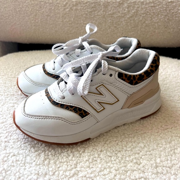 Girls 997H leopard new balance - Picture 1 of 4